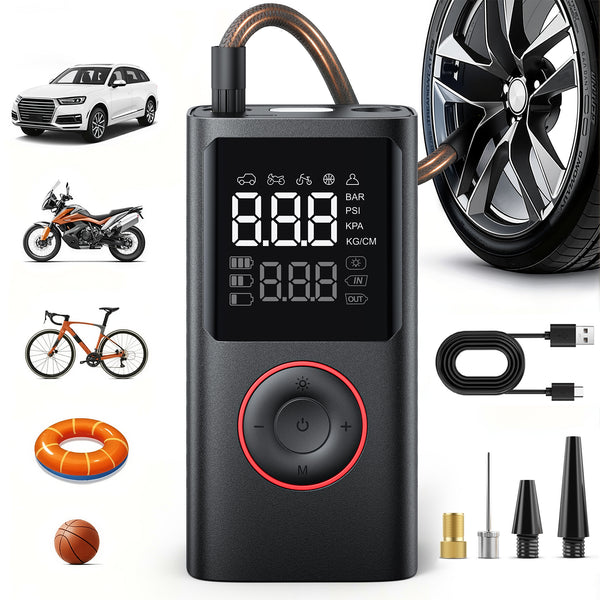 VacLife Cordless Tire Inflator Portable Air - vaclife air compressor tire inflator review